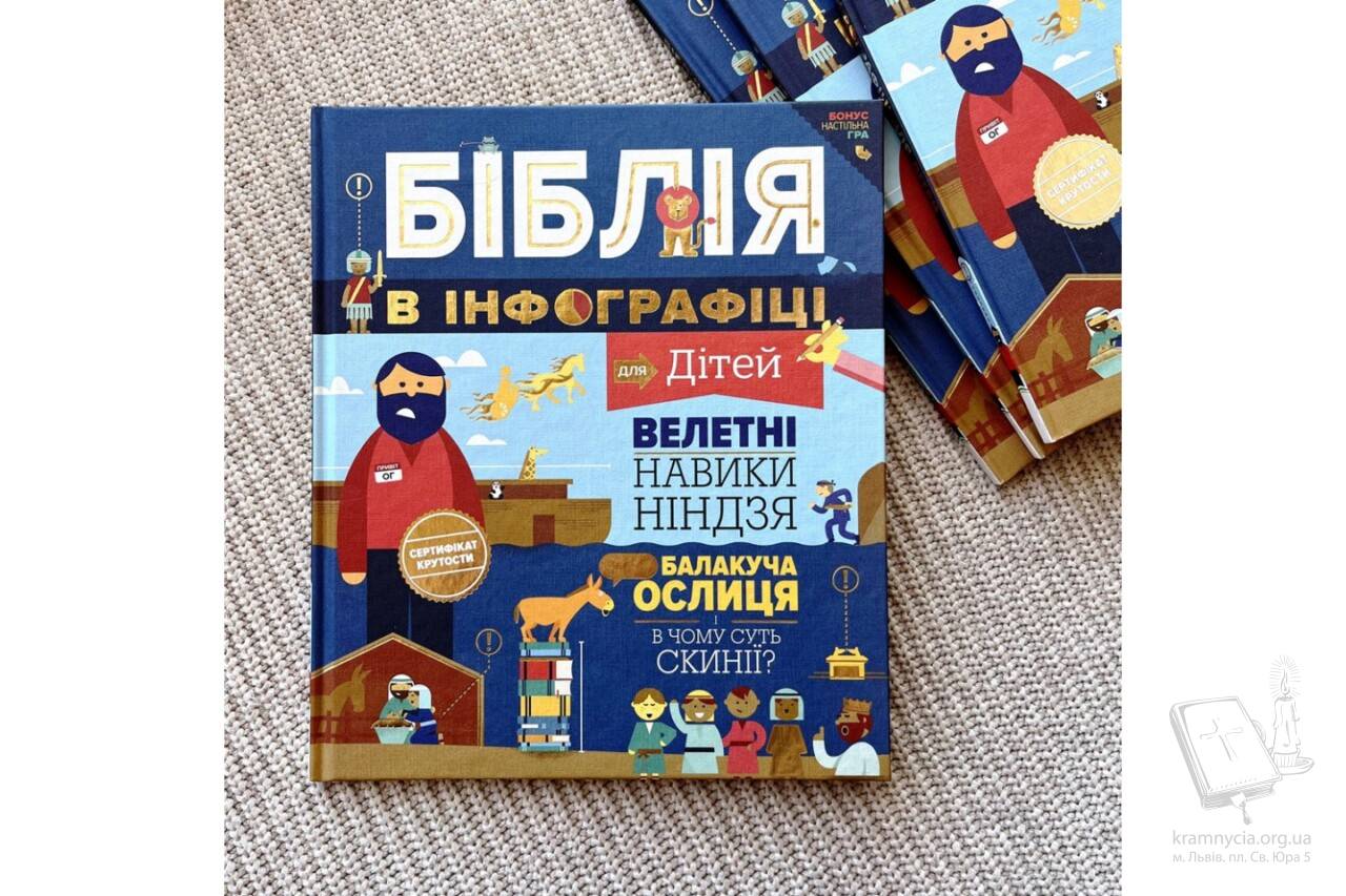 Біблія в інфографіці для дітей Біблія в інфографіці для дітей